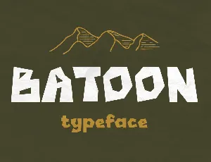 Batoon font