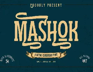 Mashok font