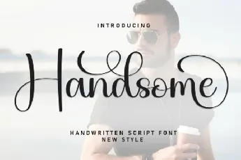 Handsome Calligraphy font