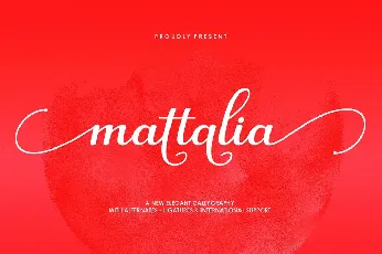 Mattalia font