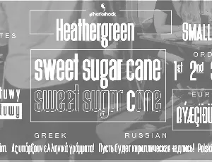 Heathergreen font