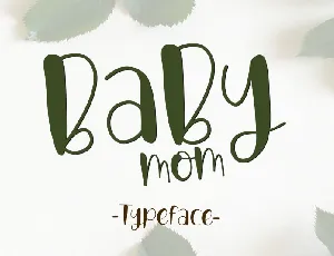 Babymom font