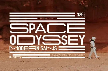 Space Odyssey Typeface font