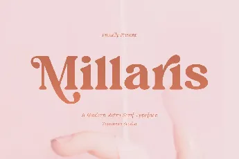 Millaris font