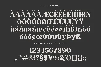 Millaris font