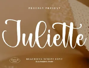 Juliette Script Typeface font