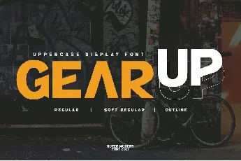 GearUp font