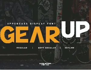 GearUp font