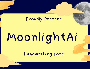Moonlight Ai font