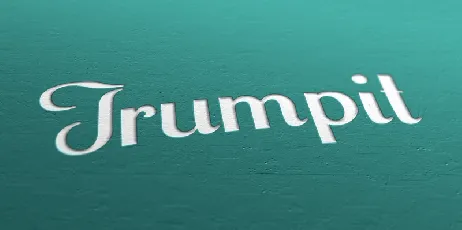 Trumpit font