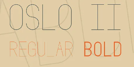 Oslo II font