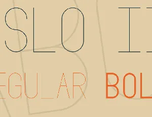 Oslo II font