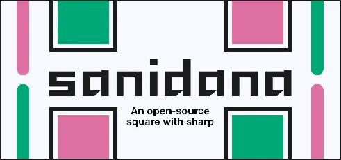 Sanidana font