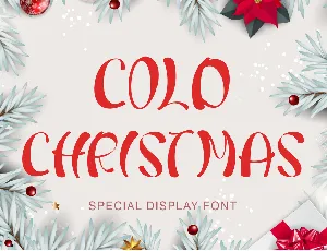 Cold Christmas font