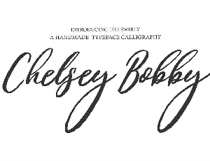 Chelsey Bobby font