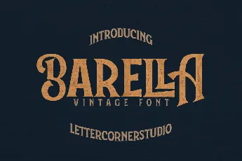 Barella font