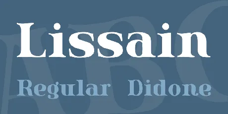 Lissain font