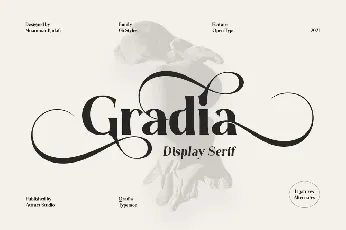 Gradia font