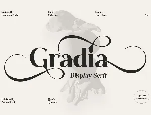 Gradia font