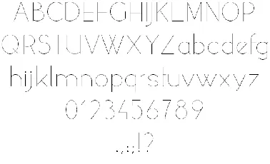 Yellow peas font