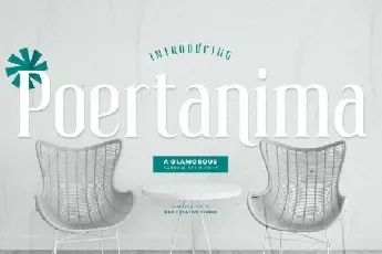 Poertanima font