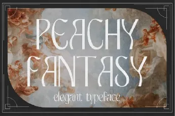 Peachy Fantasy font