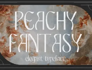 Peachy Fantasy font