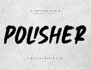 Polisher font