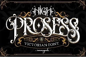 High Prosess font