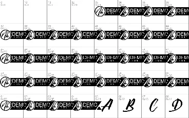 Beckley Demo font