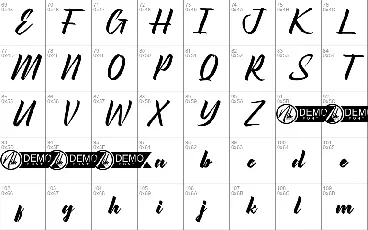 Beckley Demo font