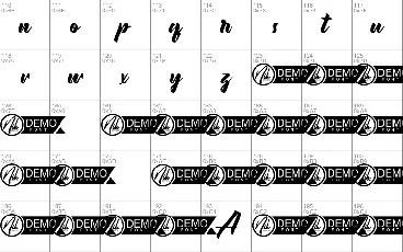 Beckley Demo font