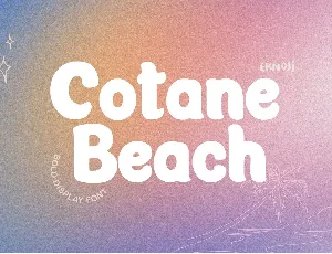 Cotane Beach font