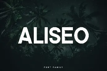 Aliseo Family font