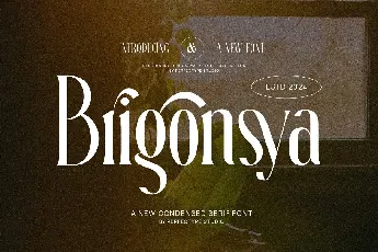 Brigonsya font