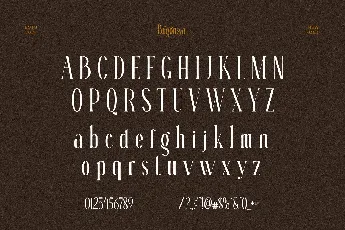 Brigonsya font