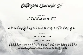 Gattergone font