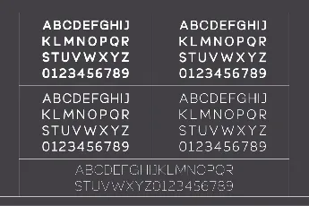 Polished font