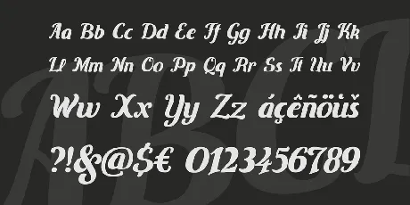 Carten font