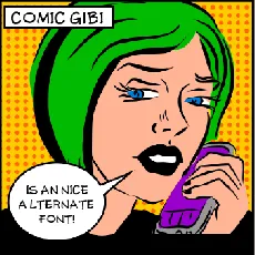 Comic Gibi font