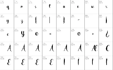 Quarterly font