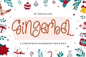 Gingerbel font