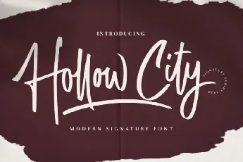 Hollow City font