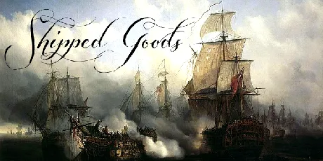 Shipped Goods font