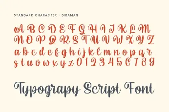 Siraman font