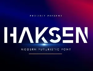 Haksen font