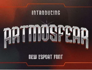 Artmosfear font