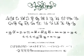 Angelynn font