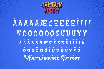 Captain Jerry Demo font