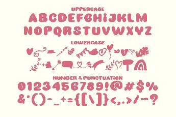 Love Vibes font